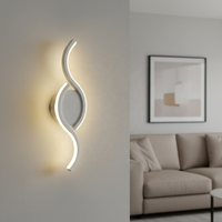 Lampe murale au design tendance pour salon, chambre à coucher, décoration intérieure, éclairage de chevet nordique simple
