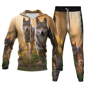 <span class=keywords><strong>Felpe</strong></span> con cappuccio personalizzate stampate da uomo <span class=keywords><strong>felpe</strong></span> alla moda in due pezzi Set <span class=keywords><strong>di</strong></span> abiti - Product Image 5