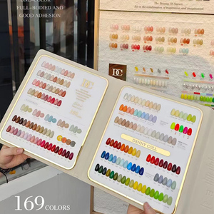 Kit de 169 Couleurs de Gel UV pour Ongles 15ml avec Grandes et Petites Palettes de Couleurs et Lampe de Polymérisation, Vernis Gel Écologique Soak Off pour Salon - Product Image 5