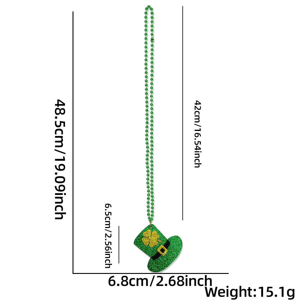 หมวกทรงสูง - สร้อยคอเทศกาลไอริช