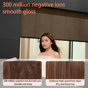 Sèche-cheveux portable innovant, mains libres, pliable, ionique, 1200W, haute vitesse, en alliage d'aluminium, avec accessoires de soin personnel de luxe - Product Image 5