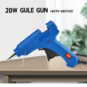 <span class=keywords><strong>Pistolet</strong></span> à <span class=keywords><strong>colle</strong></span> thermofusible de qualité supérieure pour système de chauffage <span class=keywords><strong>thermique</strong></span>, capacité calorifique électrique de 20W, baril en aluminium et buse en alliage d'aluminium - Product Image 2