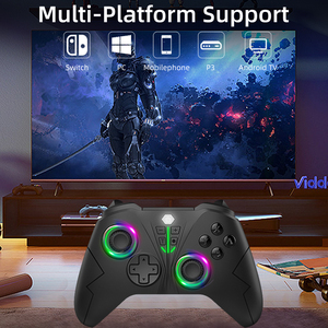 GAMINJA pengontrol Video Game ponsel PC nirkabel getaran ganda pengendali Joystick Game ponsel untuk PC Nintendo Switch - Product Image 3