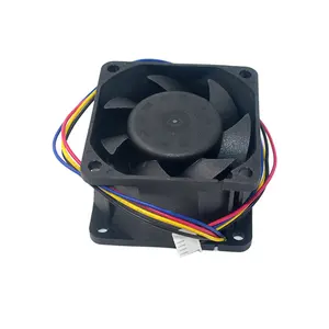 Hinese-ventilador de refrigeración con control de velocidad, dispositivo de ventilación de cuatro cables de 12V 24V 60x60x38mm 60mm 6038 DC