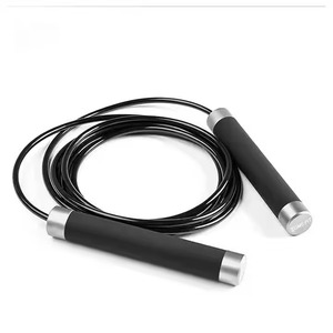 Cuerda de Saltar de Alta Velocidad con Mango de Metal Ajustable <span class=keywords><strong>y</strong></span> Rodamientos, Cuerda de Saltar Rápida de Aluminio - Product Image 1