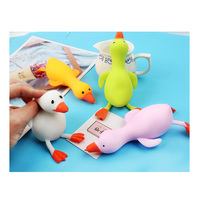 LZY840 jouet à presser en forme de canard Kawaii, Mochi, Squishy, jouets anti-Stress