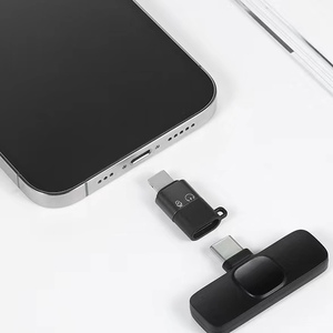 K8 Lapel <strong>Microphone</strong> Outdoor Live Broadcast Anchor Recording Equipment Lapel <strong>Microphone</strong> One Drag Two Wireless Lavalier Microph - Product Image 6