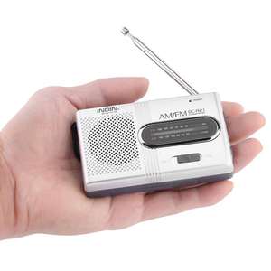 Radio AM FM Portátil de Fábrica BC-R21 71g 96x58x23mm con Antena Telescópica y Altavoz Integrado para Personas Mayores, Práctica Matutina y Uso Doméstico - Product Image 6