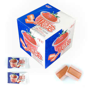 Vente en gros <span class=keywords><strong>Chewing</strong></span>-<span class=keywords><strong>gum</strong></span> souple individuellement Sacs en plastique <span class=keywords><strong>Chewing</strong></span>-<span class=keywords><strong>gum</strong></span> au goût de fruit Pastèque avec emballage en boîte en vrac - Product Image 4