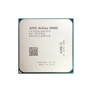 CPUs AMD Athlon 3000G Novo Processador X2 3000G 3.5 GHz Dual-Core Quad-Thread Gamer Tomada de Escritório AM4 CPUs