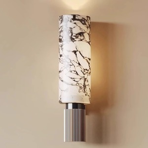 Lámpara de pared moderna con pantalla de tela, luz LED, base E27, para dormitorio, sala de estar, pasillo, estudio, habitación de invitados - Product Image 2