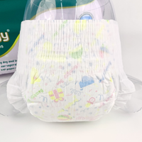 Échantillon gratuit de couches jetables pour bébé, logo personnalisé, emballage personnalisé, super absorbantes, anti-fuites, couches pour nourrissons