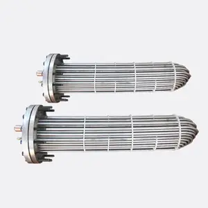 Baru Datang Titanium Tabung Mulus Kumparan Penukar Panas Pembuatan Bir Stainless Counterflow Wort Chiller