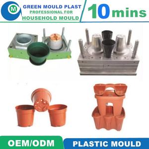 Precio de fábrica de alta calidad personalizado profesional de inyección de plástico maceta molde fabricante de fábrica con el <span class=keywords><strong>mejor</strong></span> servicio - Product Image 2