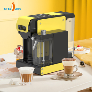 Cafetera Espresso Semiautomática de Acero Inoxidable de Estilo Italiano de 1450 W y 19 Bares - Product Image 6