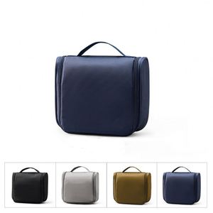 Sac de maquillage suspendu imperméable en gros, sac cosmétique séparé sec et humide, sac de toilette de voyage de haute qualité avec crochet - Product Image 4