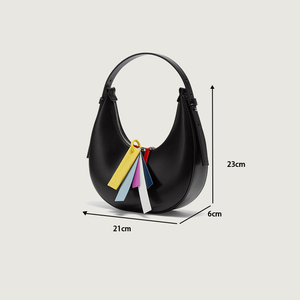 Fábrica Autorizada por BSCI <span class=keywords><strong>Paparazzi</strong></span> # Bolso de Mano de Piel Sintética para Mujer, Estilo Hobo, para Llevar Bajo el Brazo o al Hombro, Modelo PA0627 - Product Image 2