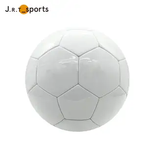 Futbol için tek gençlik eğitim suni deri farklı türleri ucuz futbol topları