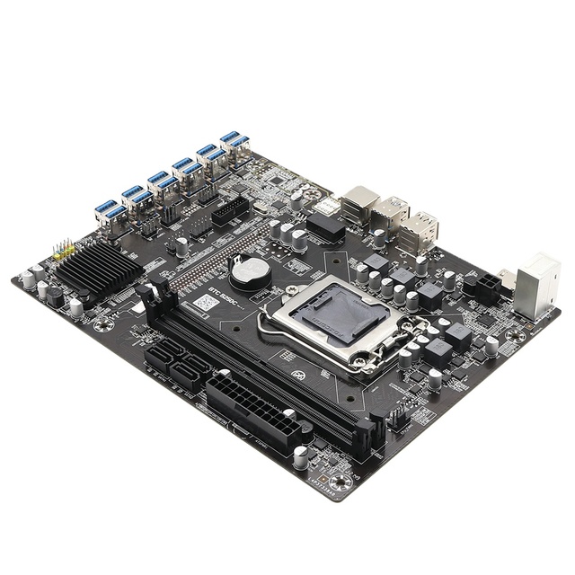 Motherboards B250C 12 Motherboard B250C CPU RAM PC Gamer 12 USB3.0 PCIE 16X Desktop Graphics Card