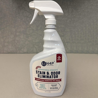 N4P Éliminateur de taches et d'odeurs pour animaux de compagnie de qualité professionnelle, formule bio-enzymatique à action rapide pour l'urine et les saletés, 1,5 litre