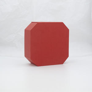 Customized Red Octagonal 2-Tier Makeup Gift Box Multi Function Cosmetic Jewelry <b>Storage</b> Packaging Organizer Boxes - Product Image 5