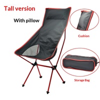 Chaise Lune Pliante Ultralégère en Aluminium OEM ODM avec Dossier Surélevé pour Pêche, Camping, Plage et Voyage