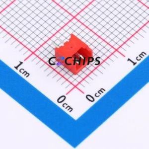 ZX-MX1.25-2PZZ-R Wire-to-Board Pin Header Through hole,P=1.25mm Connector 1x2P 1.25mm Through Hole PicoBlade (MX 1.25) - Product Image 1