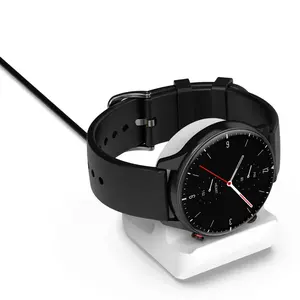 Cargador USB para Huami <span class=keywords><strong>Amazfit</strong></span> <span class=keywords><strong>Bip</strong></span> 5 <span class=keywords><strong>Bip</strong></span> <span class=keywords><strong>U</strong></span>, Cable de Carga USB, Base de Carga Rápida para <span class=keywords><strong>Amazfit</strong></span> GTR GTS 2e GTS2 GTR2 GTR T-Rex Pro - Product Image 6