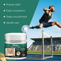Crème antidouleur pour nerf sciatique South Moon en gros, marque privée, 20g, à base de plantes, pour soulager les douleurs lombaires