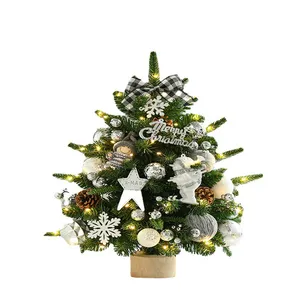 Retail Kleine Kerstboom Pe Hoge Kwaliteit Decoratieve Premium Mini Kerstbomen Indoor