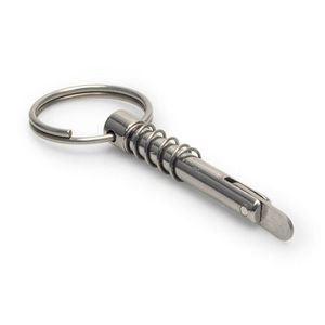 Goupille à ressort en acier inoxydable avec anneau et plaque, accessoire nautique pour remplacement et réparation - Product Image 3