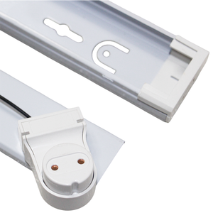 Vente en gros de luminaires à <span class=keywords><strong>tube</strong></span> LED T8 G13 à ressort simple ou double, 60 cm, 90 cm, 120 cm, 4 supports pour <span class=keywords><strong>tube</strong></span> <span class=keywords><strong>fluorescent</strong></span>, 9 W, 18 W, 24 W - Product Image 6