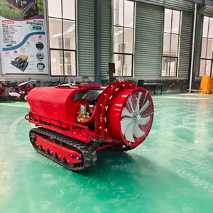 Pulvérisateur agricole électrique automoteur télécommandé à chenilles, assepté par air, 400L, pour vergers, avec capacité de montée à 60 degrés Yunhui - Product Image 3