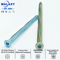 Vis à béton et maçonnerie Torx allemandes, type haute-basse, zinguées et traitées thermiquement, de l'usine Malaxy Source