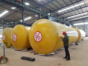 Tanque de combustível diesel de 10000 litros, tanque de óleo com medidor de nível - Product Image 2