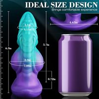 Gros Kovida Silicone Anal Plug alien extrême Fantasy Anal Gode pour Homme