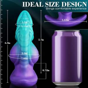 Gros Kovida Silicone <span class=keywords><strong>Anal</strong></span> Plug alien extrême Fantasy <span class=keywords><strong>Anal</strong></span> <span class=keywords><strong>Gode</strong></span> pour Homme - Product Image 3