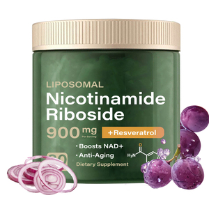 OEM Formula EEffective spedizione rapida NAD + resveratrolo liposomiale Nicotinamide Riboside Nad integratore 900mg 80 pz capsule - Product Image 1