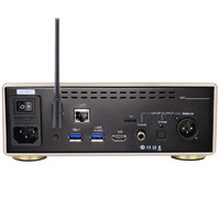 JF MX-PRO Toca-Discos Digital de Áudio Android, Reprodutor de Mesa, Rede WiFi Bt 5.0 USB 32Bit/768KHz DSD512, Menu em Russo e Coreano