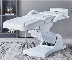 เตียงไฟฟ้านวดหน้าสำหรับร้านเ<span class=keywords><strong>ส</strong></span>ริมสวยพร้อมเครื่อง<span class=keywords><strong>ส</strong></span>าม<span class=keywords><strong>จ</strong></span>ุดอุปกรณ์เ<span class=keywords><strong>ส</strong></span>ริมความงามแบบไฟฟ้าหรูหราจากโรงงาน<span class=keywords><strong>จ</strong></span>ีน - Product Image 4