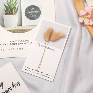 Biglietto di <span class=keywords><strong>auguri</strong></span> all'ingrosso del fiore essiccato di nozze di compleanno di san valentino - Product Image 3