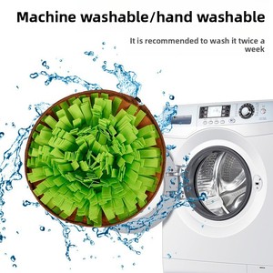 Tappetino in Feltro per <span class=keywords><strong>Cani</strong></span> per l'Allenamento Olfattivo, Gioco Puzzle Anti-Soffocamento per l'Alimentazione Lenta, Tappetino per Nascondere Cibo per <span class=keywords><strong>Cani</strong></span> - Offerta Speciale - Product Image 4