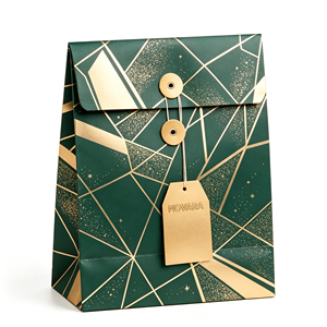 Sacs de classement de bureau en papier kraft blanc personnalisés, écologiques et recyclables, style professionnel, avec fermeture à cordon, pour cartes postales - Product Image 3