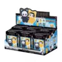 100% Original 6 Pièces/Boîte Jujutsu Kaisen Jouets en Peluche Oreilles de Chat, Boîte Mystère JJK, Figurines en Vinyle, Figurines d'Action Anime, Porte-clés Décoratifs