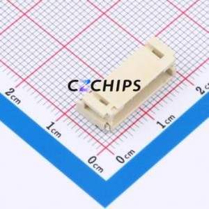 ZX-PH2.0-7PWT Wire-to-Board Pin Header SMD,P=2mm,Horizontal Mount Connector 1x7P 2mm Horizontal Mount PH - Product Image 1