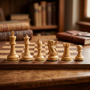 Reykjavik Style <b>Wooden</b> <b>Chess</b> <b>Set</b> Sheesham Boxwood Pieces with Table Game Unique Design Manufacturer & Exporter - Product Image 1