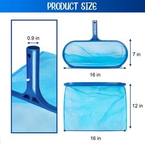 Proveedor de China, gran oferta, <span class=keywords><strong>Skimmer</strong></span> de piscina personalizado, red <span class=keywords><strong>para</strong></span> estanque de peces, bolsa profunda, rastrillo de hojas, <span class=keywords><strong>Skimmer</strong></span>, red de malla fina - Product Image 3