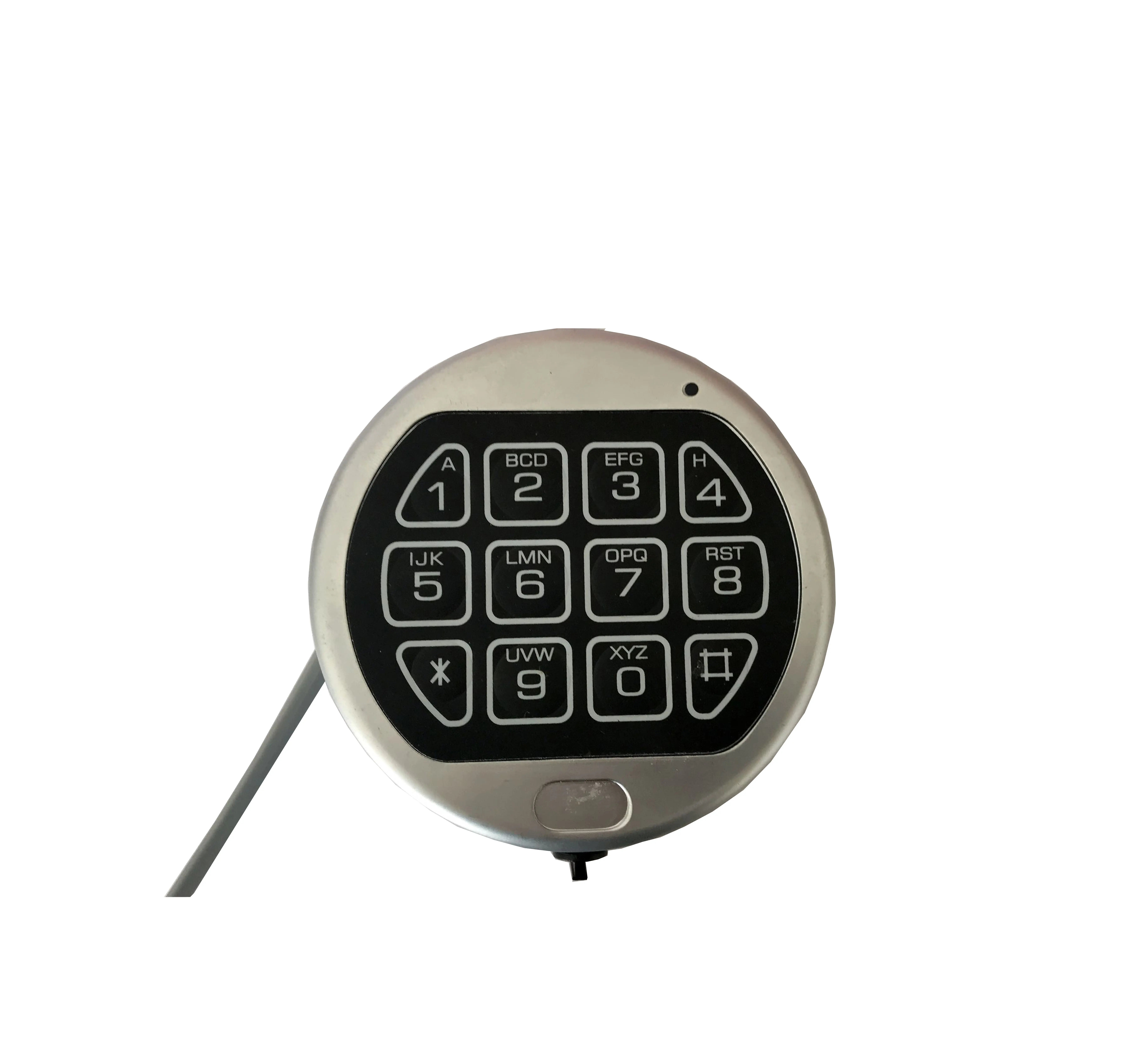 Trava digital de combinação com cipher, fechadura eletrônica com lâmpada para caixa de segurança, armário de arma/liga de zinco, preço do fabricante LS-021
