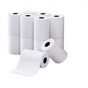 Factory Wholesale 4*6 Labels Thermal <b>Sticker</b> A6 Paper Shipping 4x6 Direct Thermal Label Self Adhesive Paper <b>Roll</b> - Product Image 1