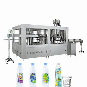 Fully automatic mineral water/juice filling and capping machine